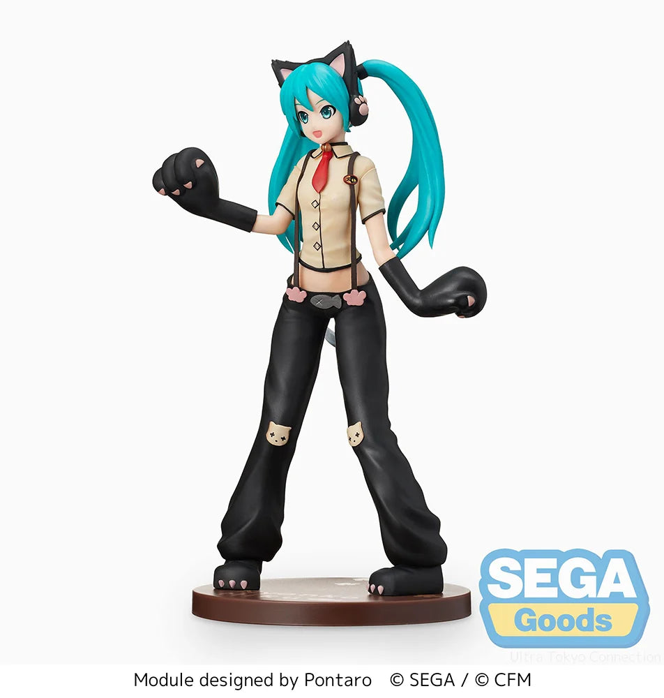 Hatsune Miku - Hatsune Miku (Kitty Cat Ver.) Prize Figure SEGA