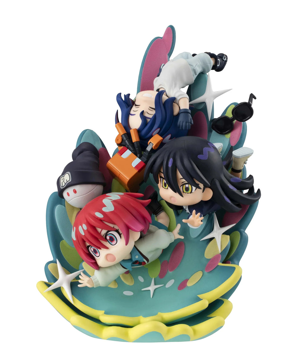 Mobile Suit Gundam GQuuuuuuX - Amate Yuzuriha & Nyaan & Shuji Ito Non Scale Figure Megahouse