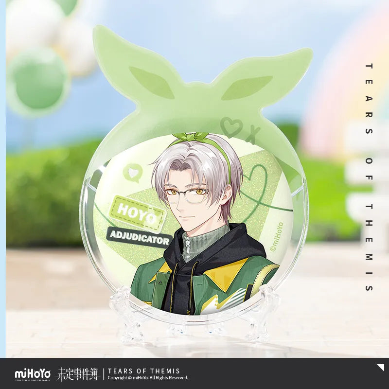 Tears of Themis - HoHo Luck Series Badge & Protective Case Set miHoYo