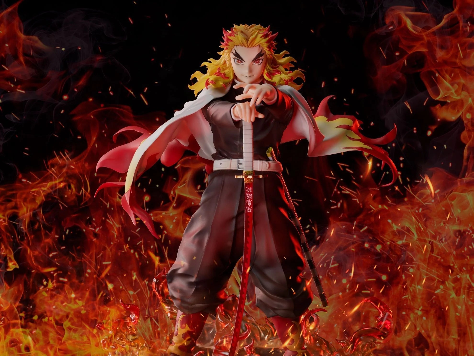 Demon Slayer: Kimetsu no Yaiba - The Movie: Mugen Train - Kyojuro Rengoku 1/8 Scale Figure