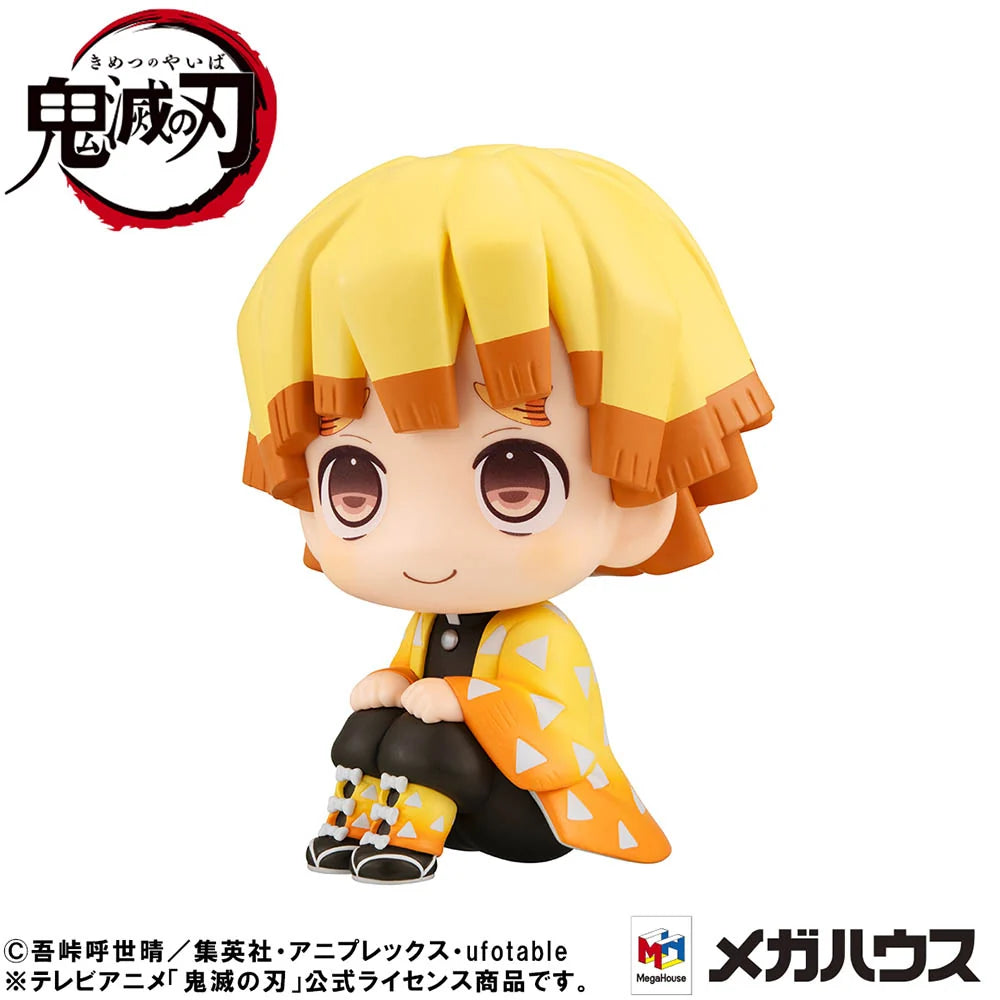 Demon Slayer: Kimetsu no Yaiba - Zenitsu Agatsuma (Smile Ver.) & Inosuke Hashibira (Bossy Ver.) [with gift] Lookup Mini Figure MegaHouse