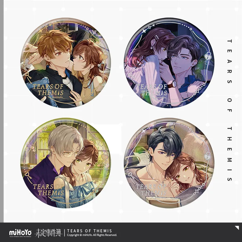 Tears of Themis - Where The Heart Belongs Series Tinplate Badge miHoYo