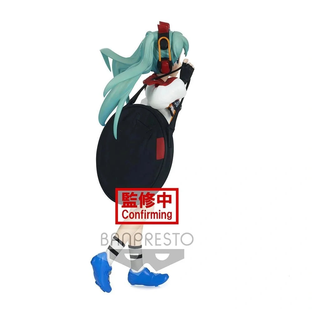Hatsune Miku - Miku 2020 TeamUKYO est Prints & Texture Hatsune Miku Racing Ver. Prize Figure Banpresto
