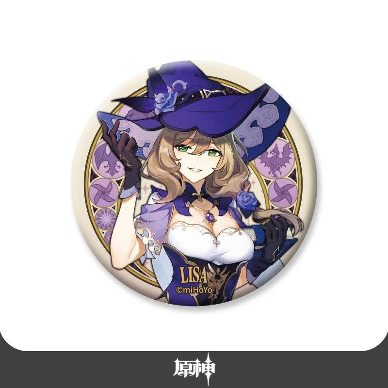 Genshin Impact - Mondstadt Collection Character Badges miHoYo