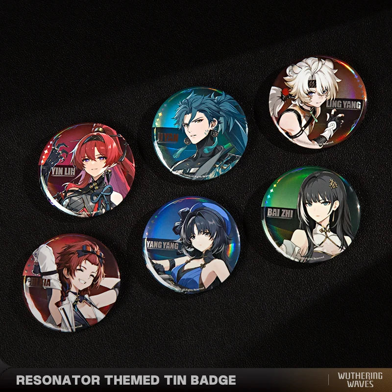Wuthering Waves - Resonator Themed Tin Badge KURO GAMES