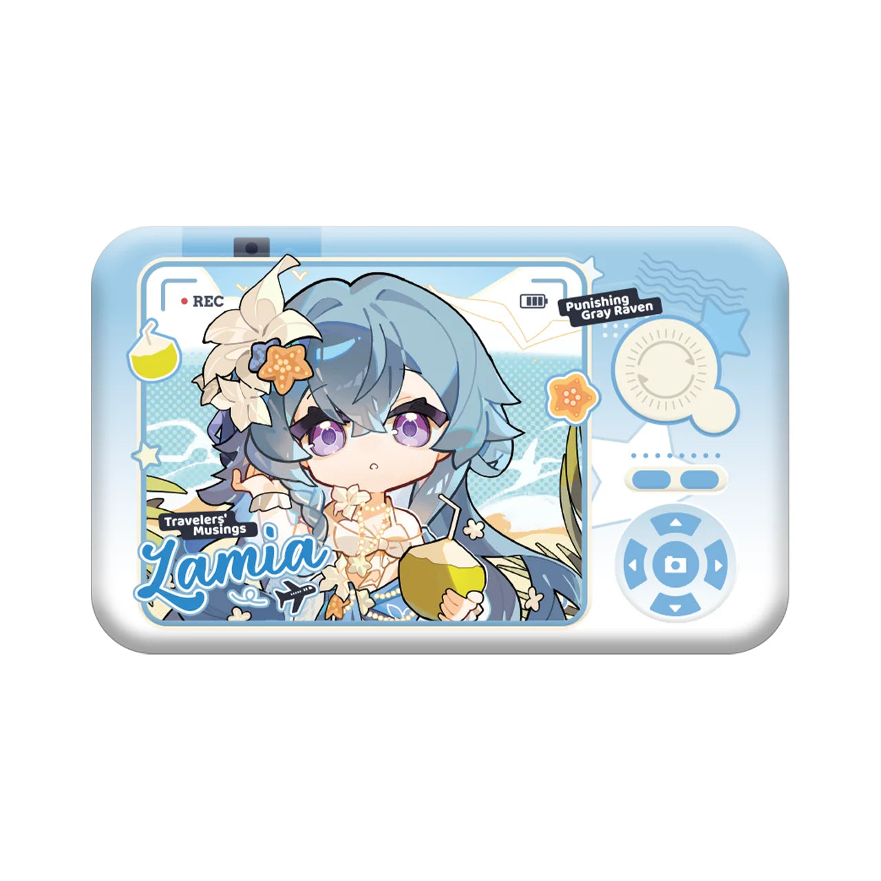 Punishing: Gray Raven - Travelers' Musings Chibi Tinplate Badge KURO GAMES