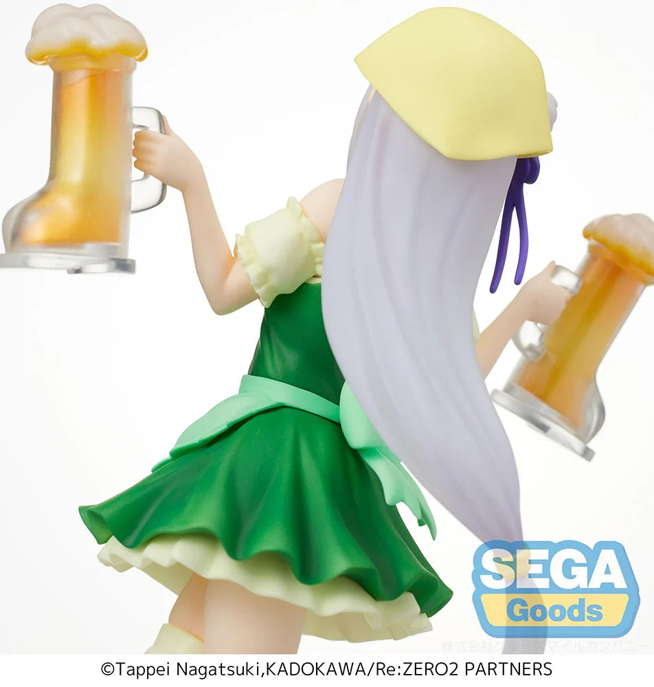 Re:ZERO Starting Life in Another World - Emilia(Oktoberfest Ver.) SPM Prize Figure SEGA
