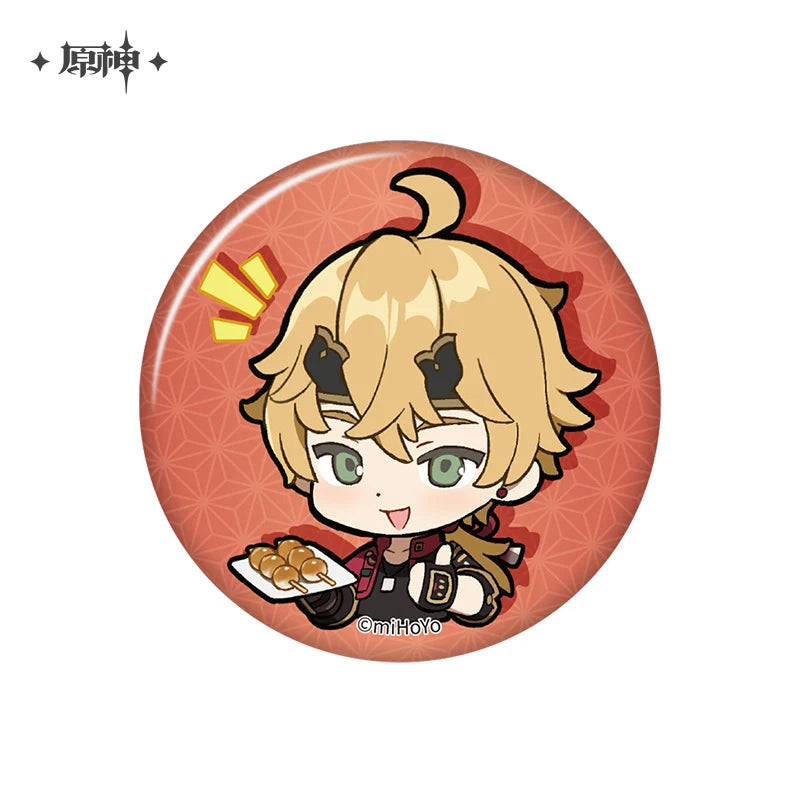 Genshin Impact - Inazuma Chibi Character Badge miHoYo