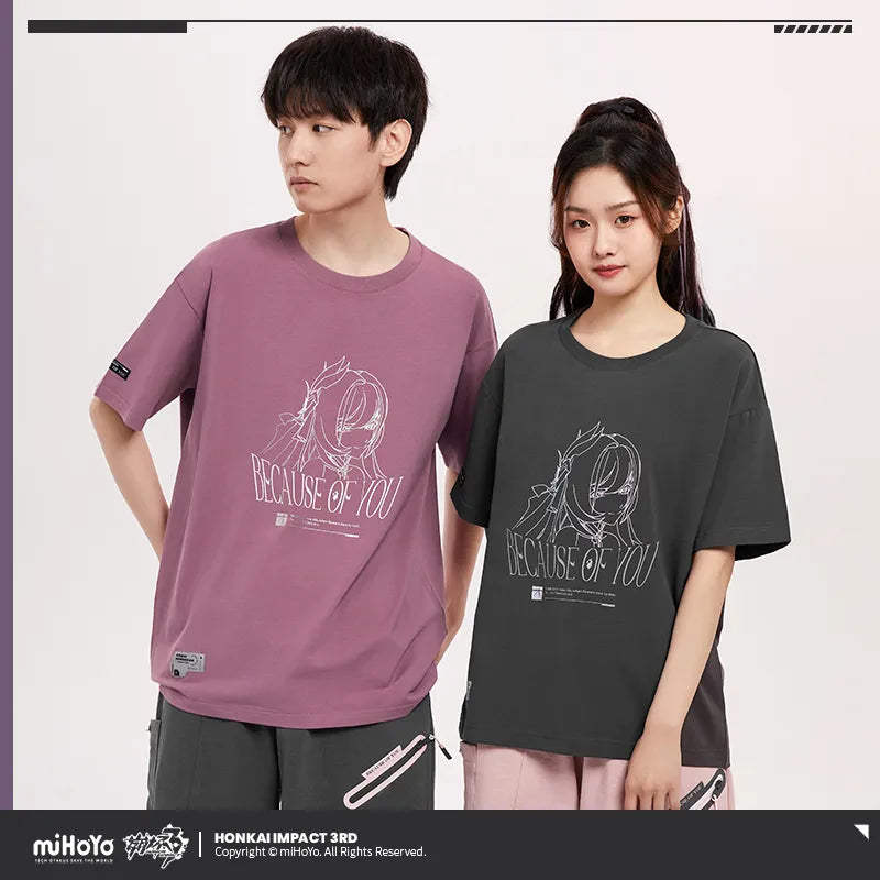 Honkai Impact 3rd - Elysia Because of You Theme T-Shirt miHoYo