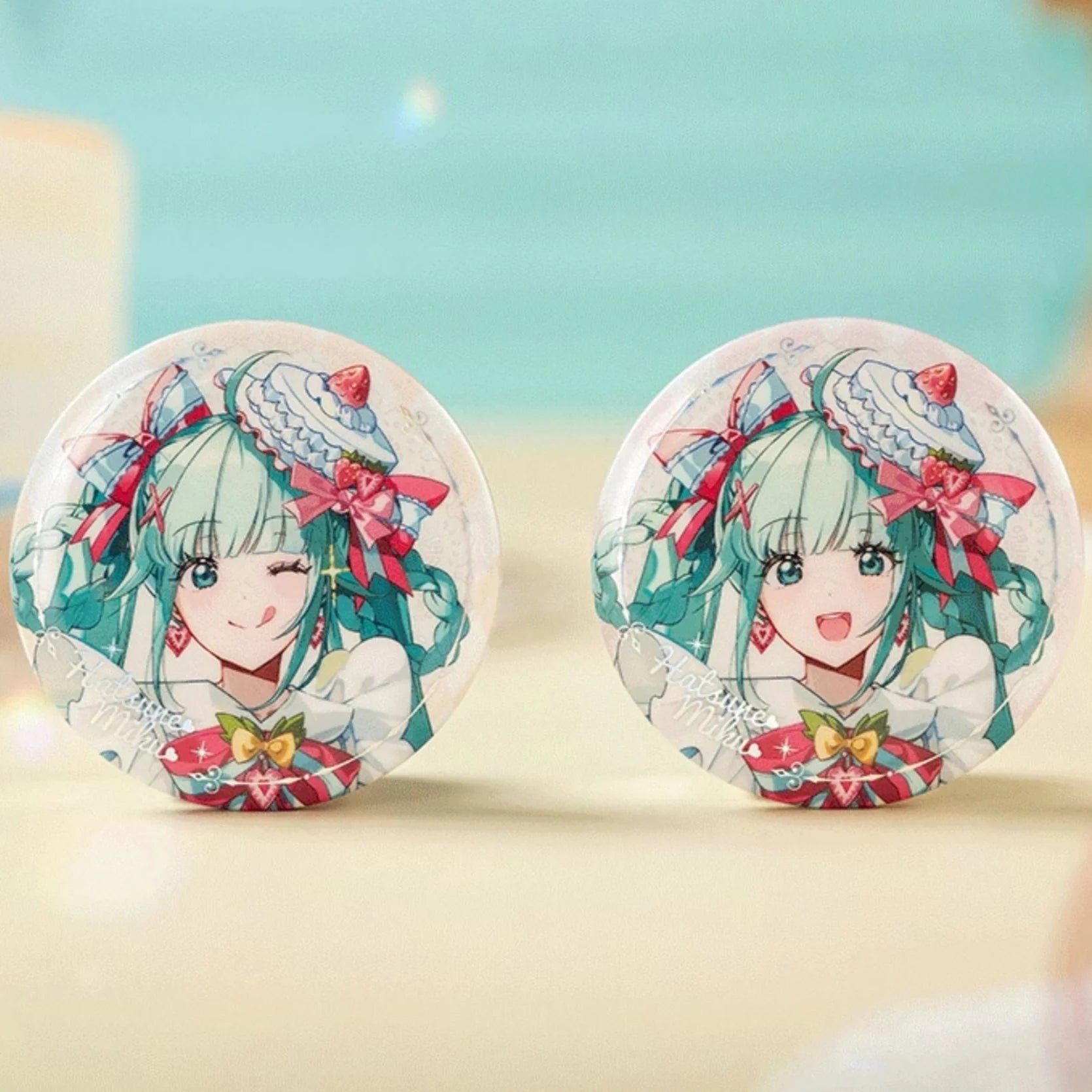 Hatsune Miku - Hatsune Miku Sweet Interweave Series Badge Moeyu