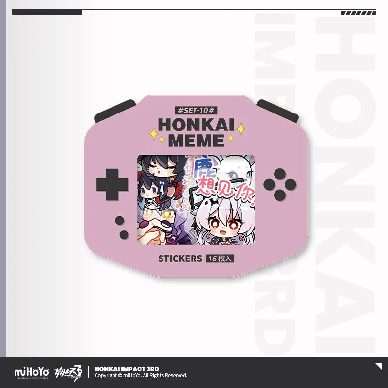 Honkai Impact 3rd - HONKAI MEME Sticker Set miHoYo