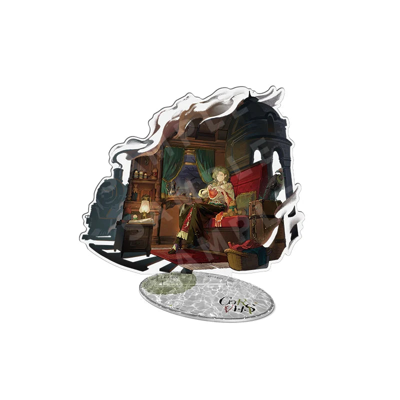Reverse: 1999 - Corvus Shadows in the Lake Series Acrylic Stand BLUEPOCH