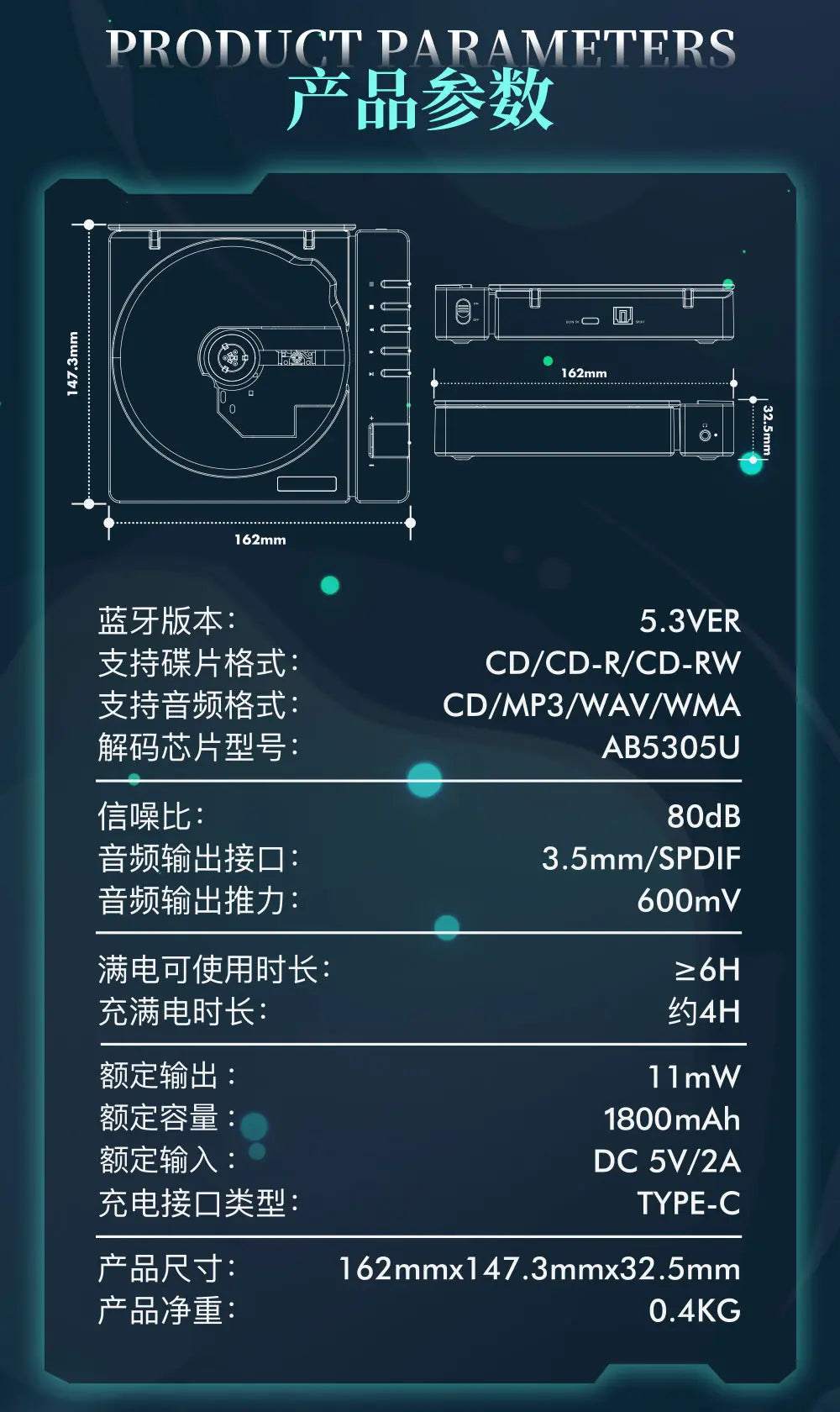 Hatsune Miku - Hatsune Miku 16th Anniversary CD Player BEMOE