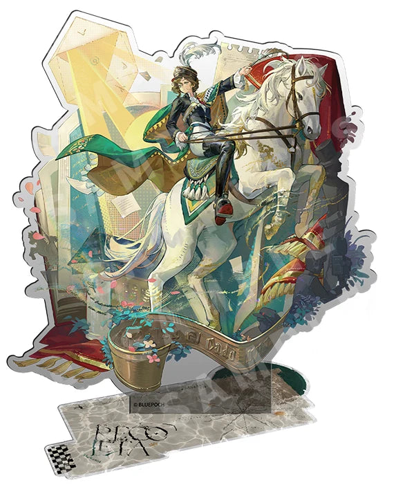 Reverse: 1999 - Recoleta Shadows in the Lake Series Acrylic Stand BLUEPOCH