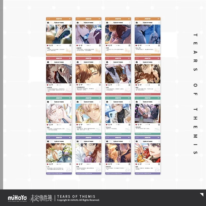 Tears of Themis - Collection Series Fixed CG Acrylic Photo Card Vol.9 miHoYo
