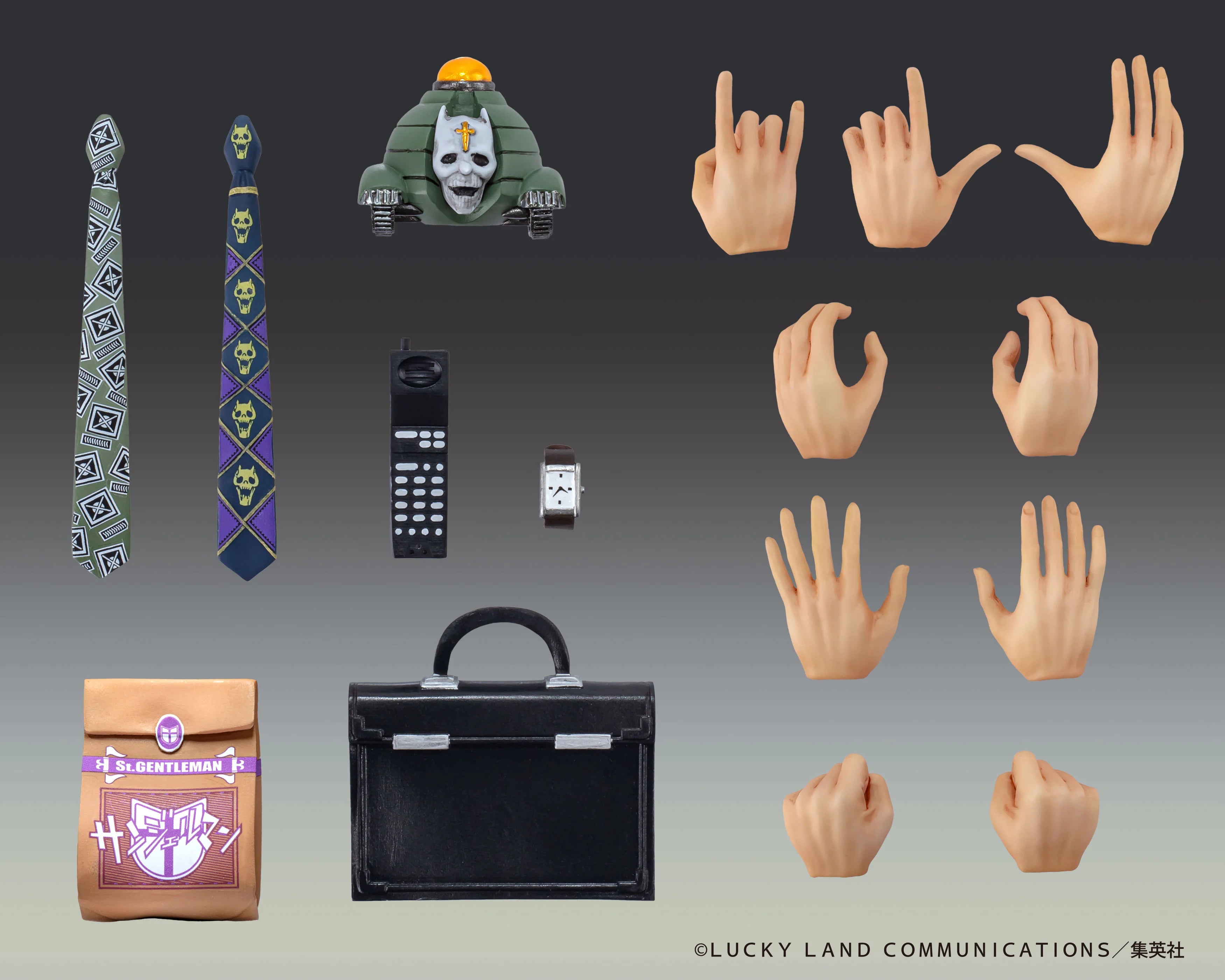 JoJo's Bizarre Adventure: Diamond Is Unbreakable - Yoshikage Kira & KILLER QUEEN Action Figure MEDICOS ENTERTAINMENT