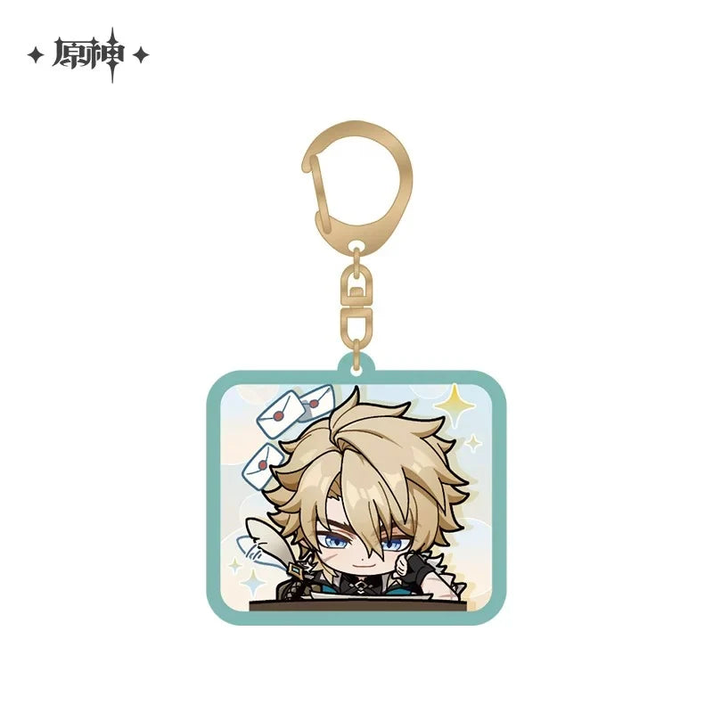Genshin Impact - Mondstadt City Chibi Acrylic Keychain miHoYo