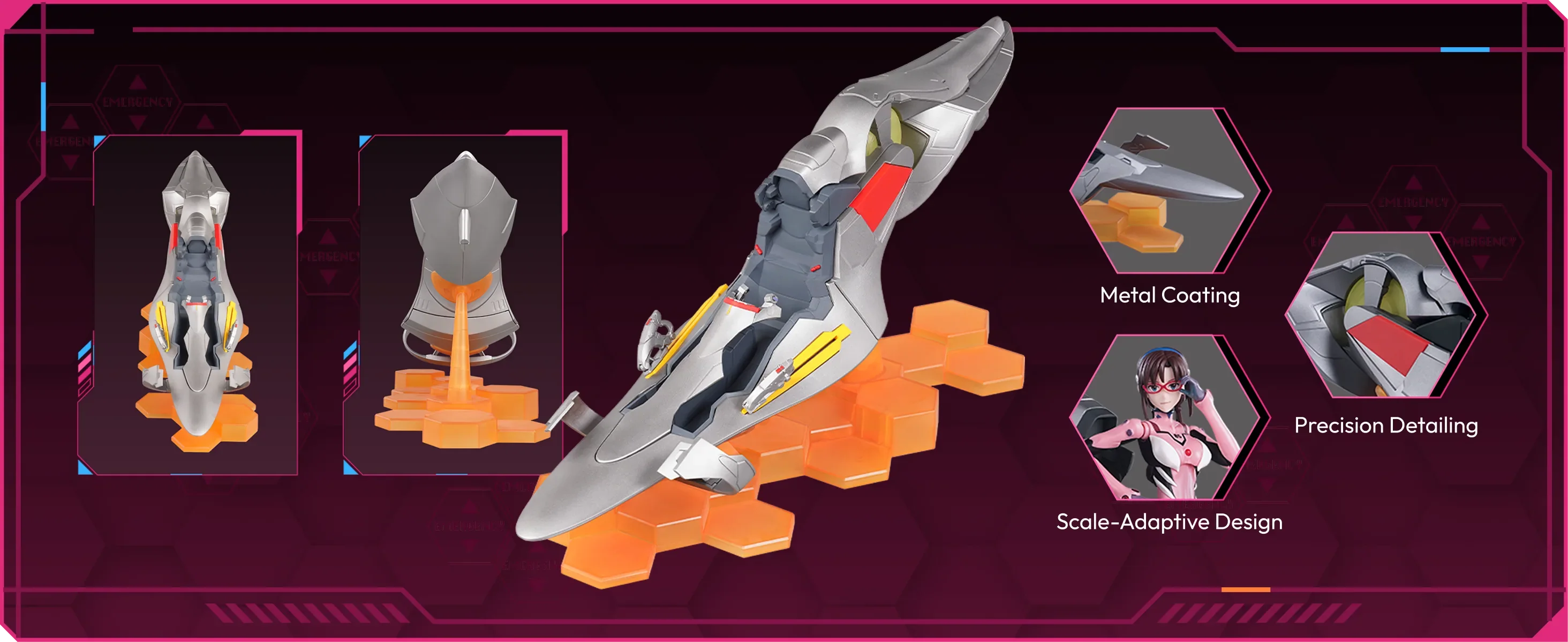 Evangelion - Fantastics Series (With Entry Plug Interior Ver.) Action Figure Blokees