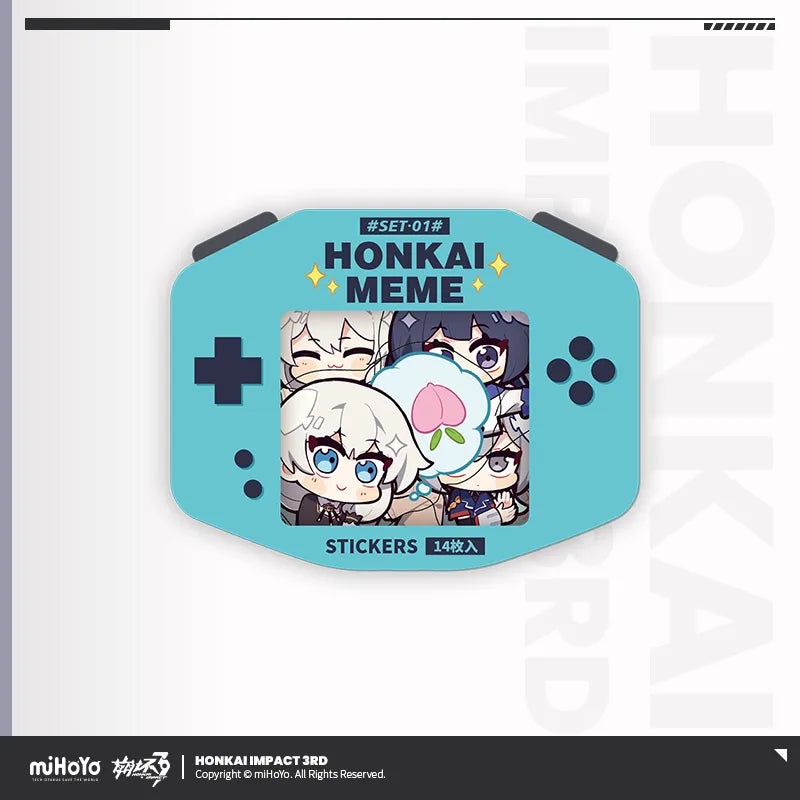 Honkai Impact 3rd - HONKAI MEME Sticker Set miHoYo