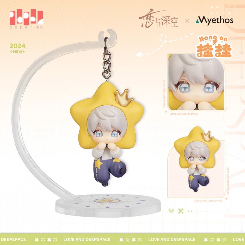 Love and Deepspace - Rafayel & Zayne & Xavier Chibi Swing Mini Figure Myethos
