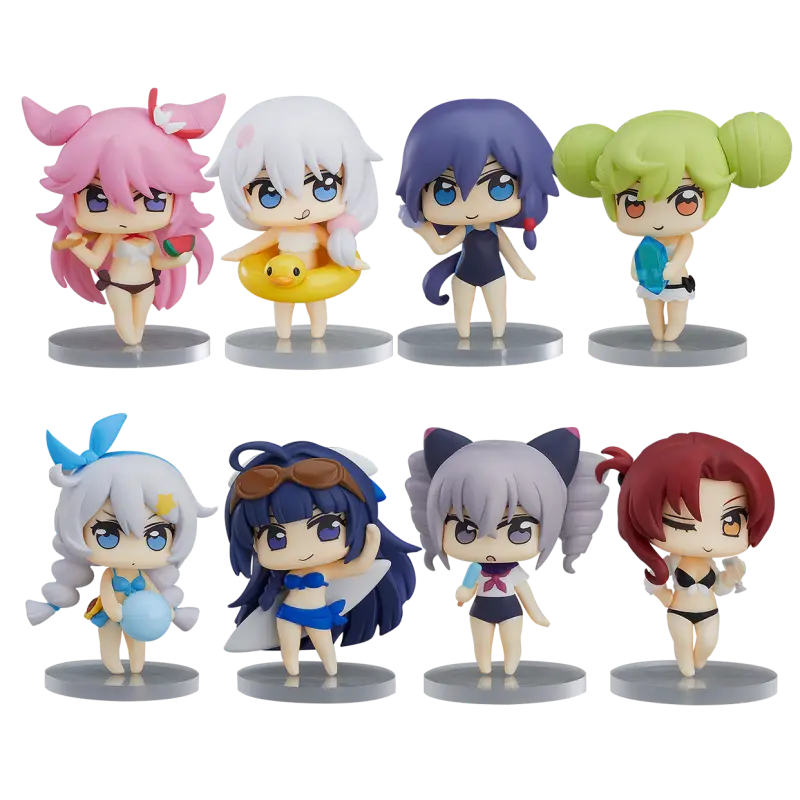Honkai Impact 3rd - Reunion in Summer Valkyrie Chibi Character Mini Figure Set miHoYo