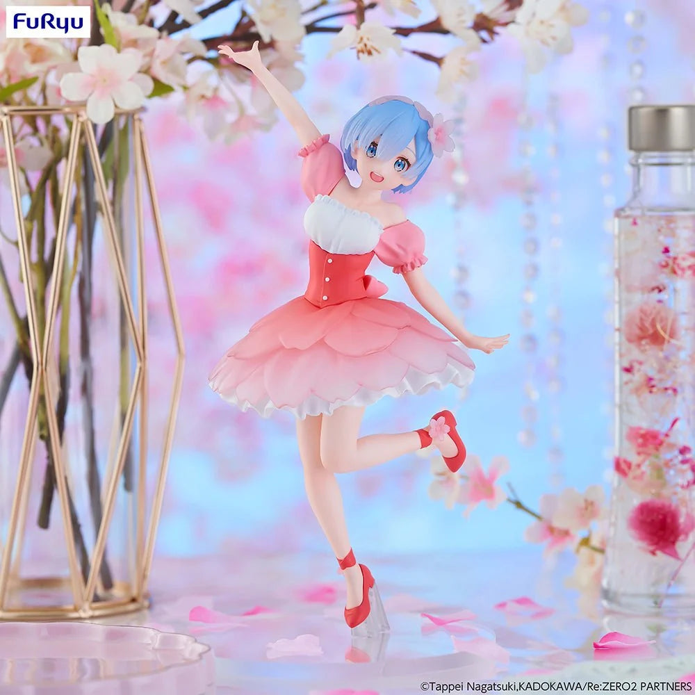 Re:Zero - Trio Try iT Figure Rem Cherry Blossoms Prize Figure FuRyu Corporation