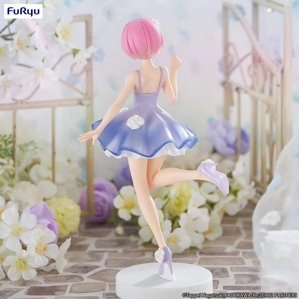 Re:ZERO Starting Life in Another World - Ram(Flower Dress Ver.) Trio-Try-iT Prize Figure FuRyu Corporation