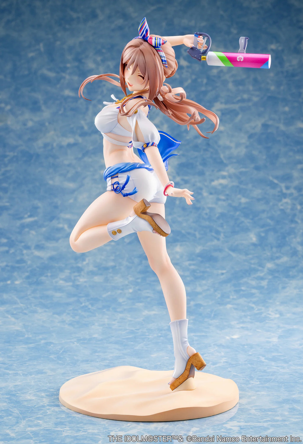 THE IDOLM@STER Gakuen - Rinami Himesaki (Kimi to Semi Blue Ver.) 1/7 Scale Figure Neon Max
