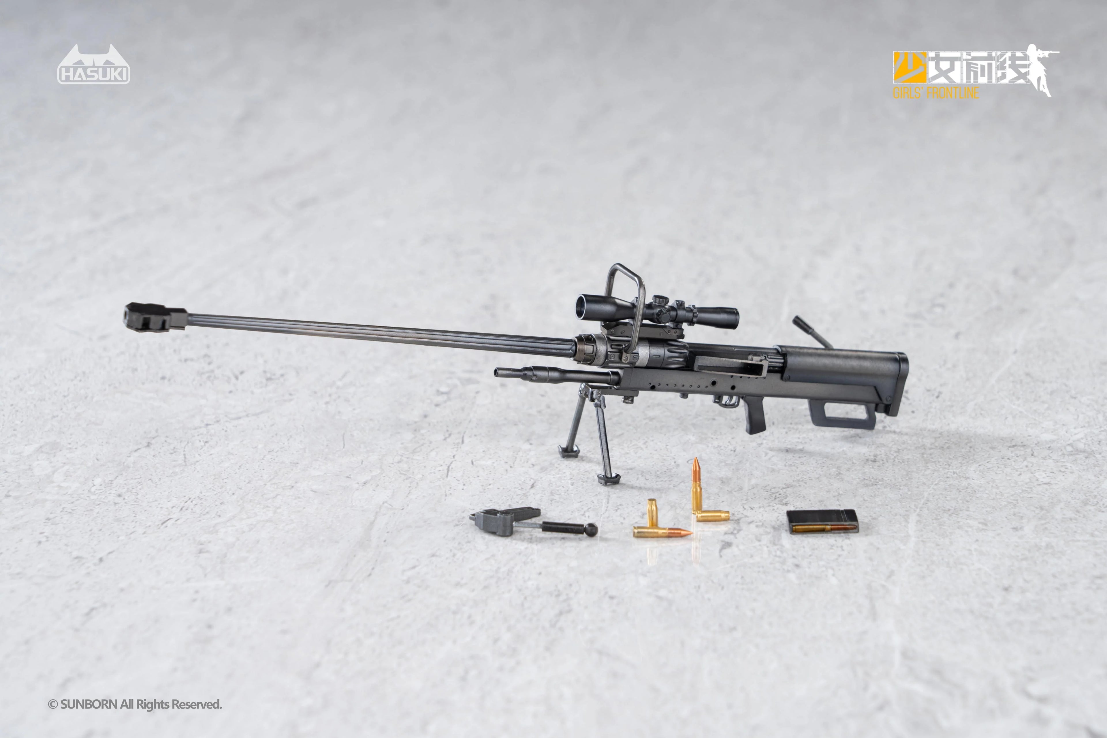 Girls' Frontline - NTW-20 Pocket Art Series 1/12 Scale Action Figure HASUKI