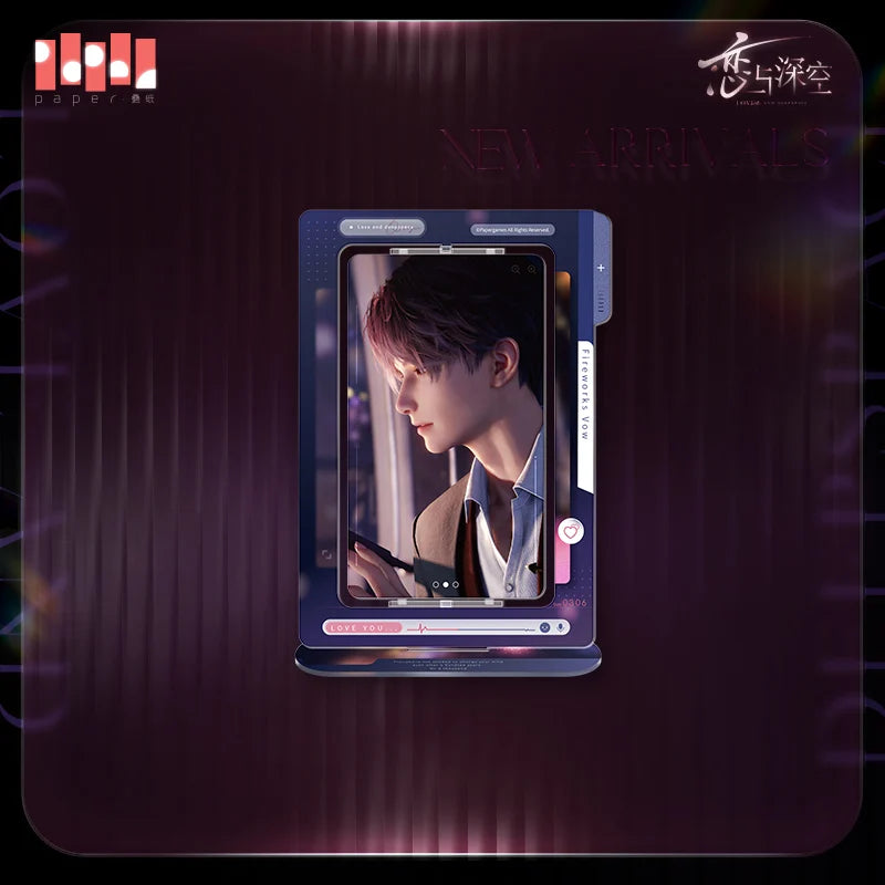 Love and Deepspace - Whisper of the Heart Series Rotating Acrylic Stand InFold Games