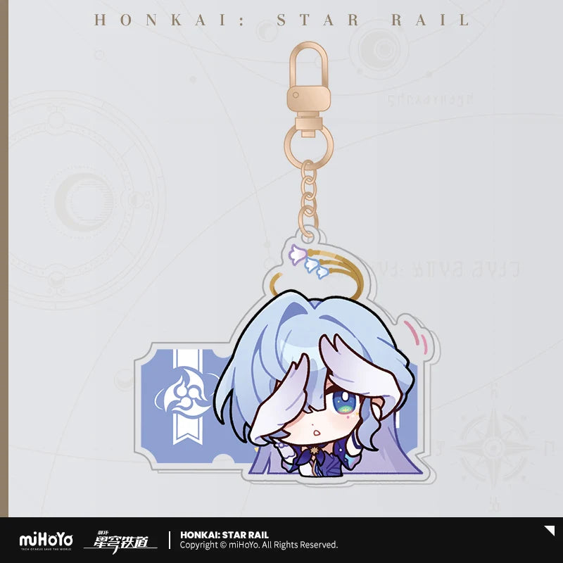 Honkai: Star Rail - Pom-Pom Gallery Sticker Keychain miHoYo