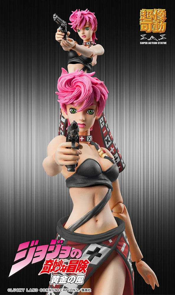 JoJo's Bizarre Adventure: Golden Wind - Trish Una (Black Ver) Chozokado Action Figure Medicos Entertainment