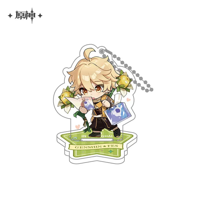 Genshin Impact - Genshin Impact FES 2023 Series Chibi Badge & Acrylic Keychain & Notebook miHoyo