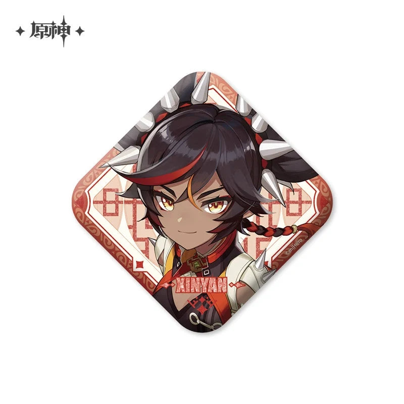 Genshin Impact - IPSTAR Cafe Collab Square Character Badge miHoYo