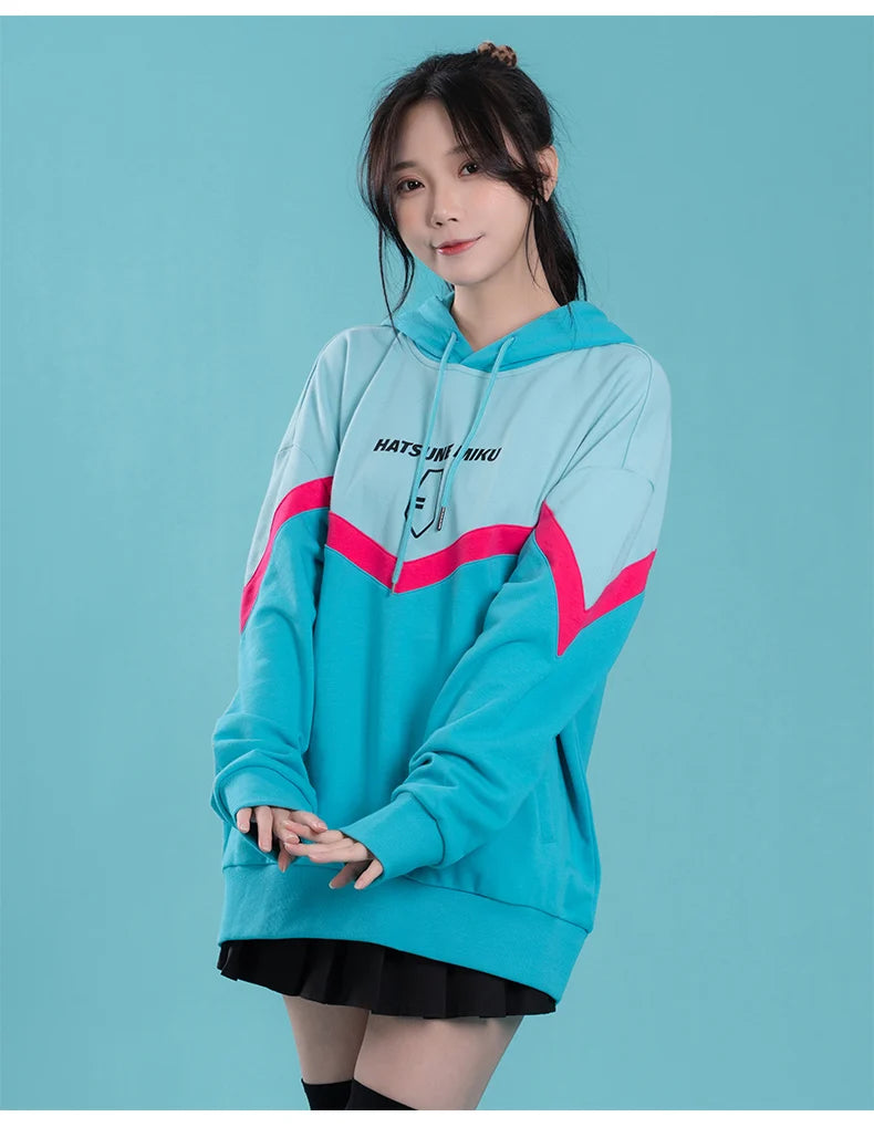 Hatsune Miku - Hatsune Miku Multicolor Hoodie Outerwear Moeyu