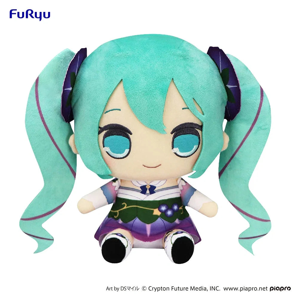 Hatsune Miku - Hatsune Miku(Morning Glory Ver.) KYURUMARU Big Plush Toy FuRyu Corporation