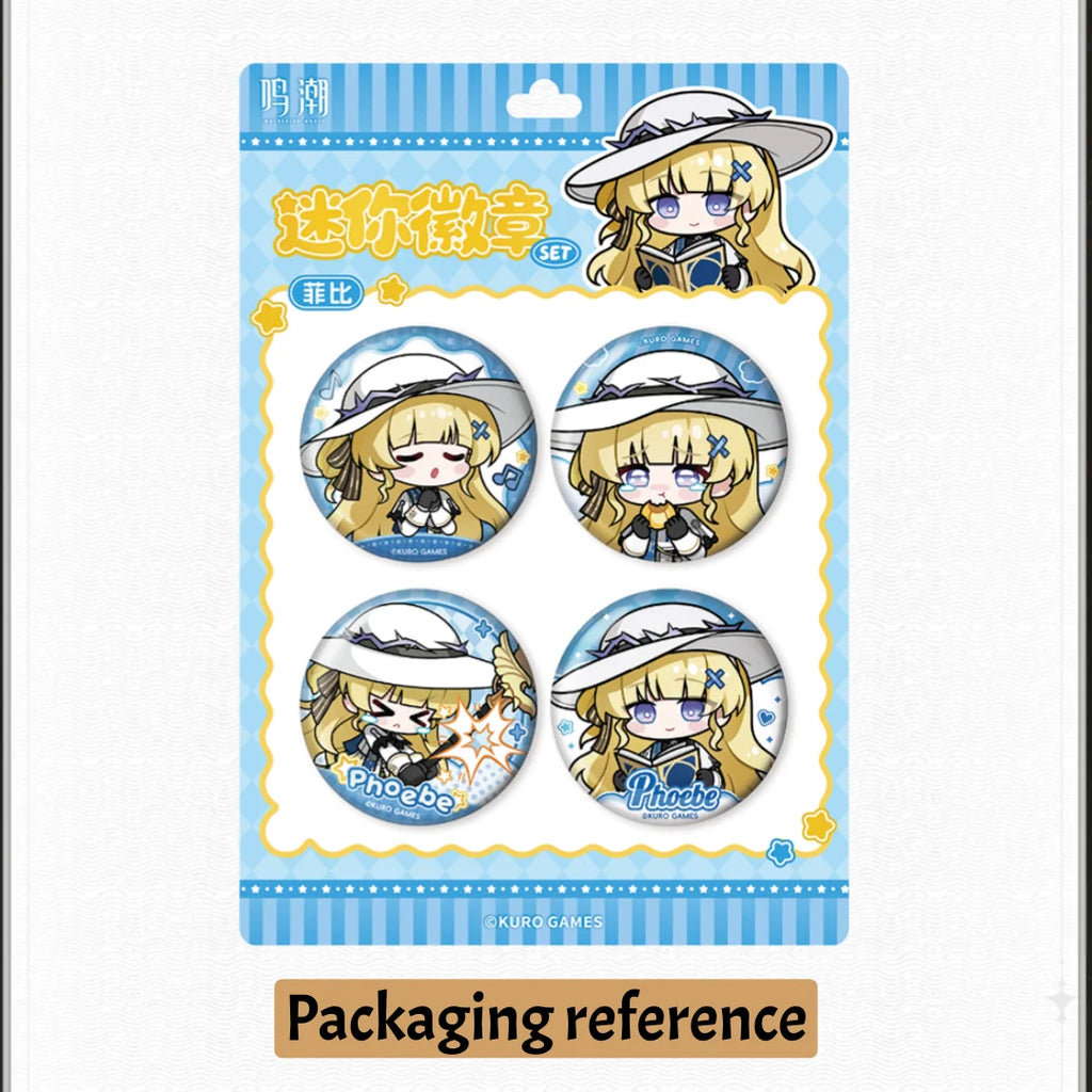 Wuthering Waves - Sticker Series Mini Badge Set KURO GAMES