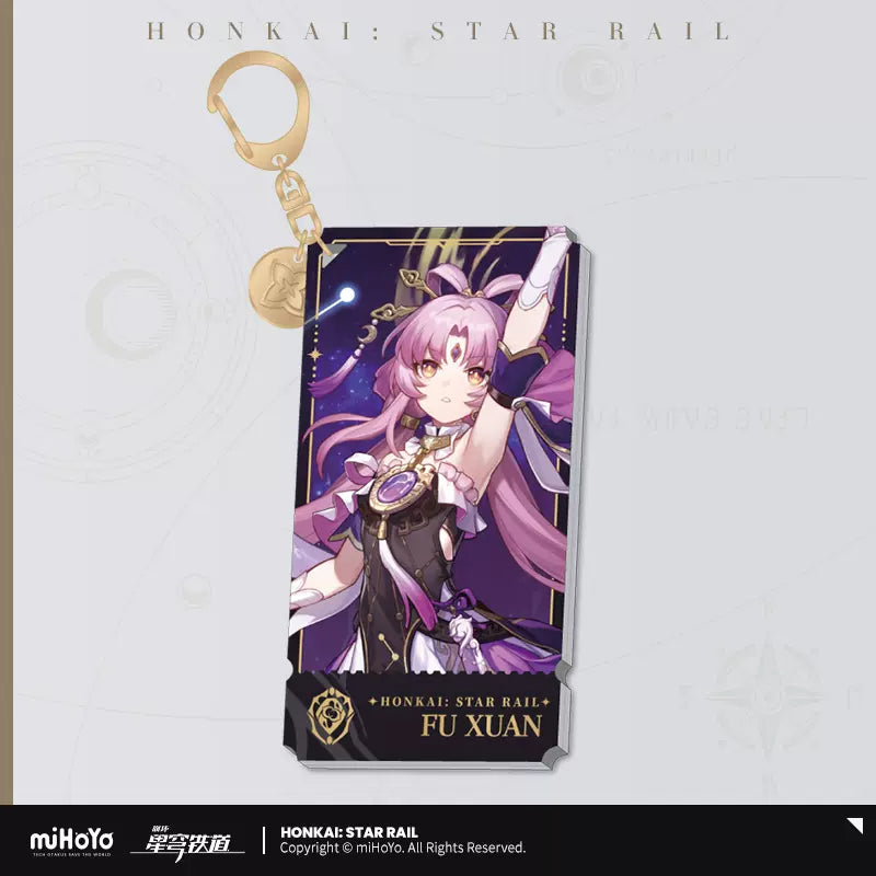 Honkai: Star Rail - The Preservation Path Character Warp Artwork Acrylic Keychain miHoYo