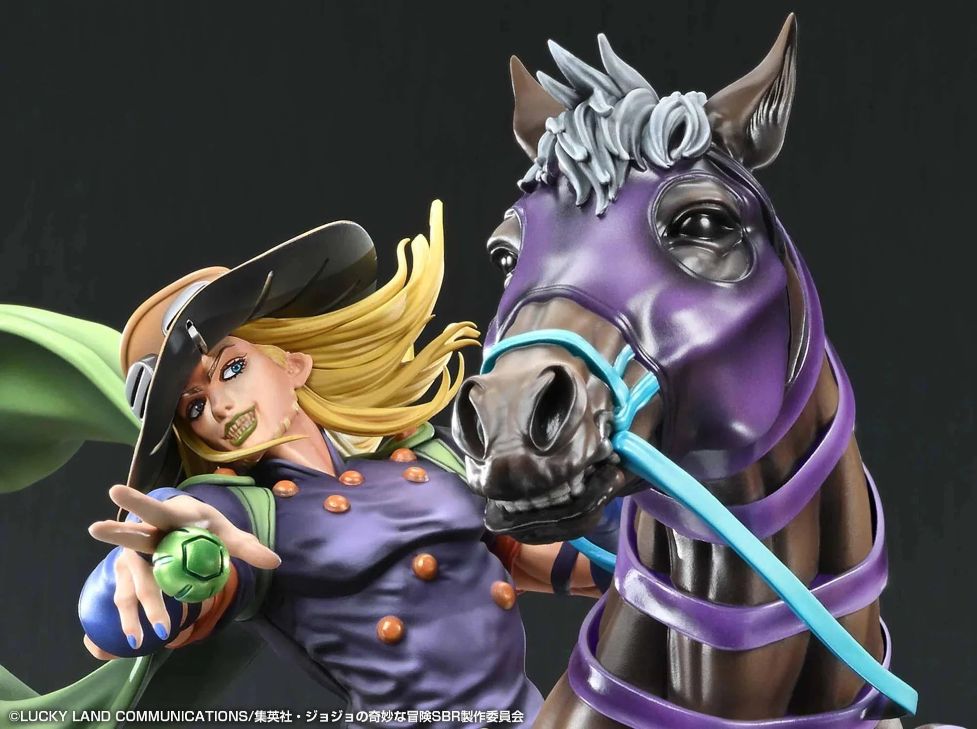[Per-order] Jojo's Bizarre Adventure: Steel Ball Run - Gyro Zeppeli & Valkyrie Non Scale Figure Medicos Entertainment