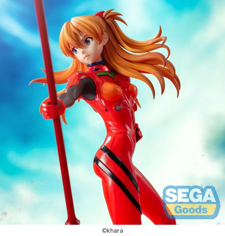 Rebuild of Evangelion - Asuka Shikinami Langley Luminasta Prize Figure SEGA