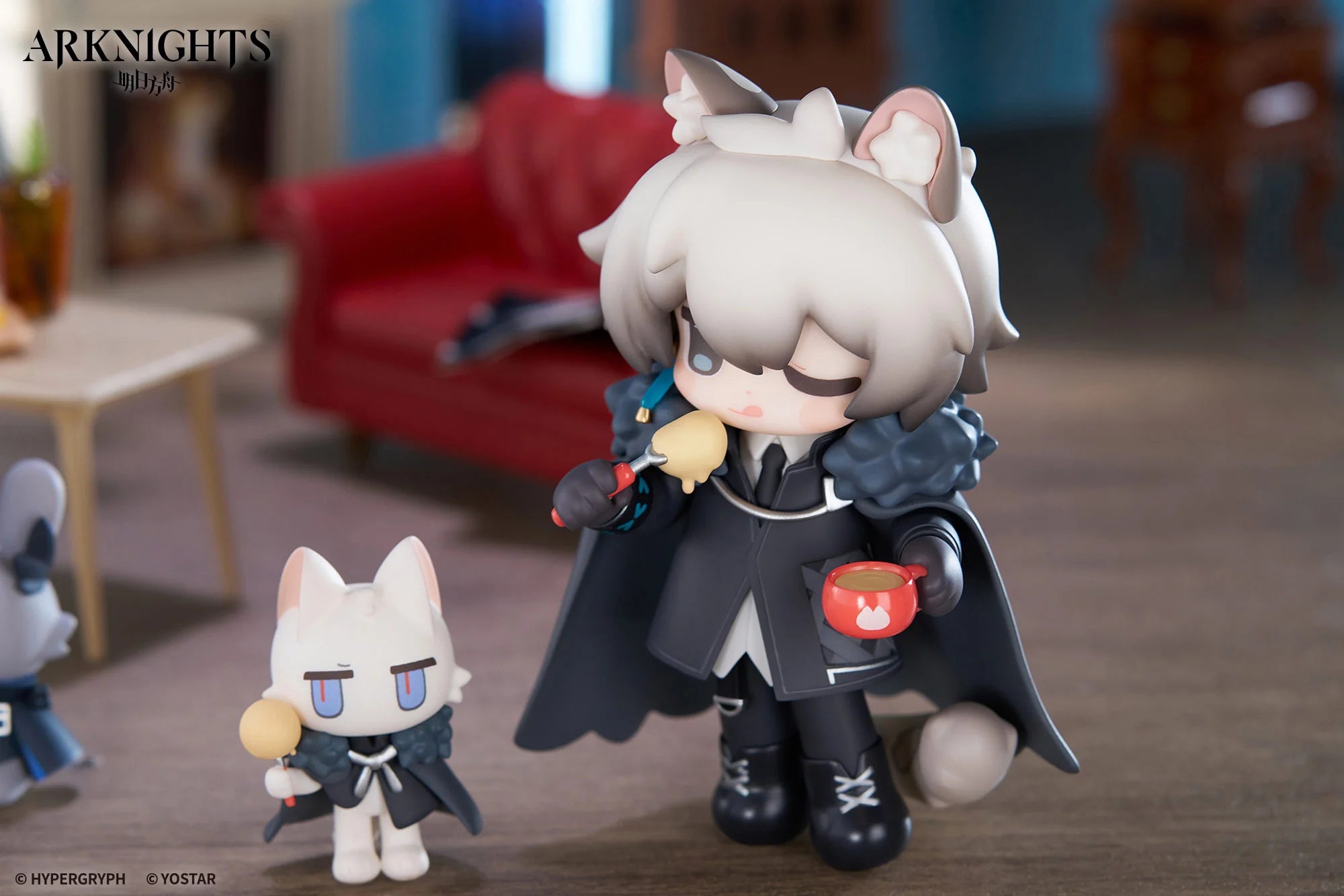 Arknights - Logos & SilverAsh Dessert Time Series Chibi Figure APEX