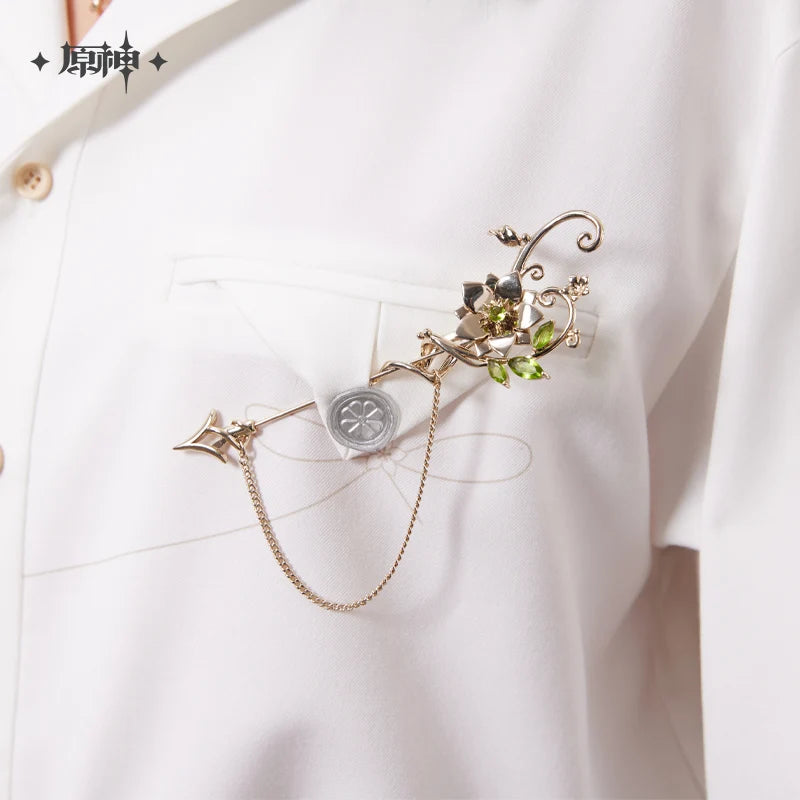 Genshin Impact - Forest And Sand Series Tighnari Impression Necklace & Brooch miHoYo