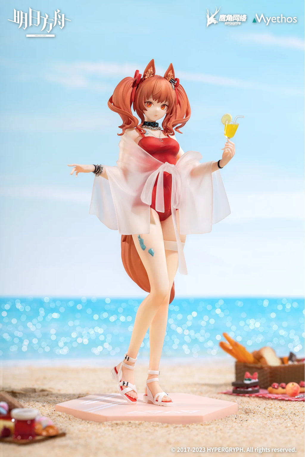 Arknights - Angelina(Summer Time Ver.) Gift+ 1/10 Scale Figure Myethos