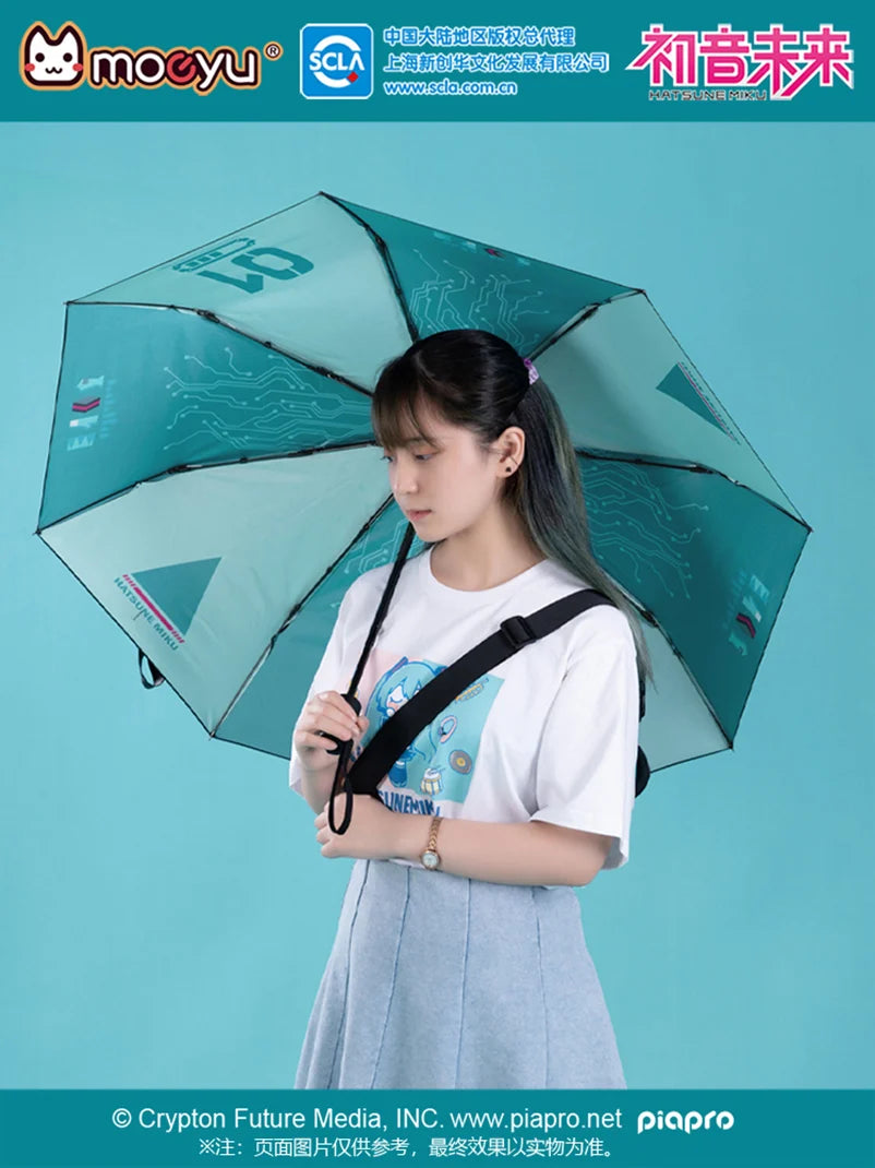 Hatsune Miku - Hatsune Miku Automatic Folding Umbrella Moeyu