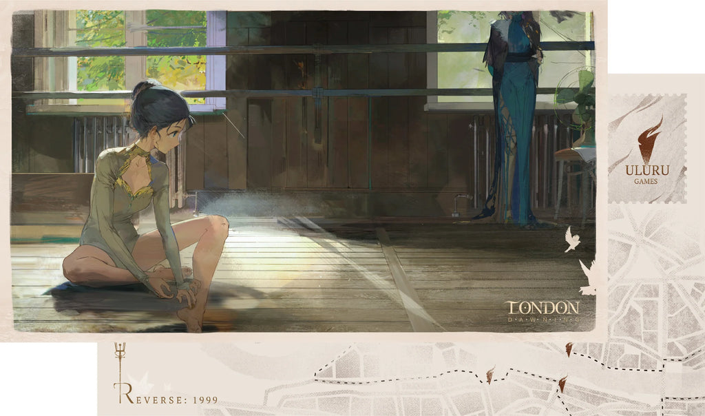 Reverse: 1999 - London Dawning Series Illustration Postcard Pack BLUEPOCH