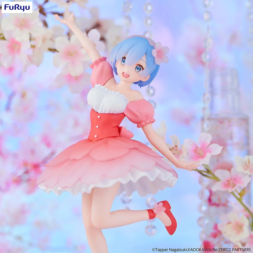 Re:Zero - Trio Try iT Figure Rem Cherry Blossoms Prize Figure FuRyu Corporation