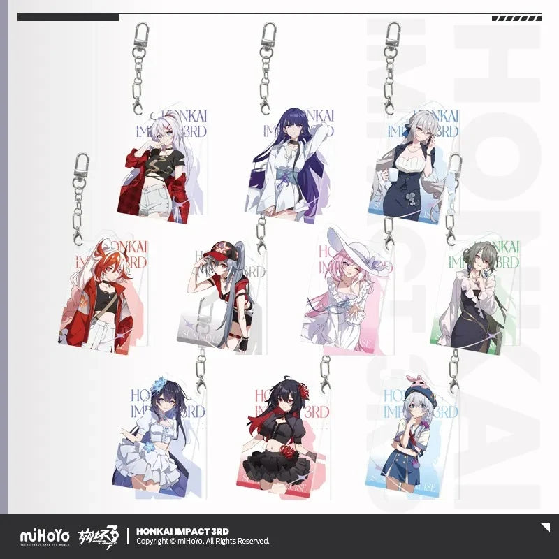 Honkai Impact 3rd - Summer Series Acrylic Keychain Vol.5 miHoYo
