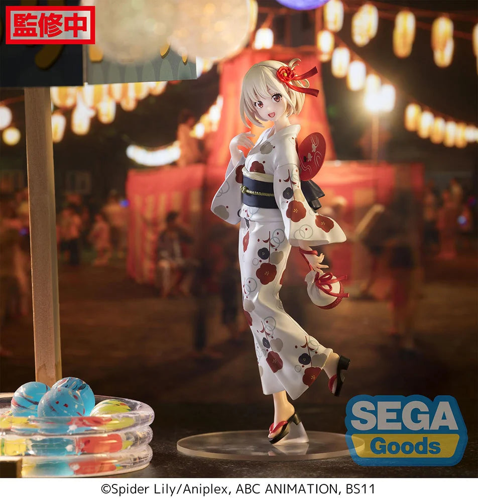 Lycoris Recoil - Chisato Nishikigi & Takina Inoue (Going out in a yukata Ver.) Prize Figure SEGA