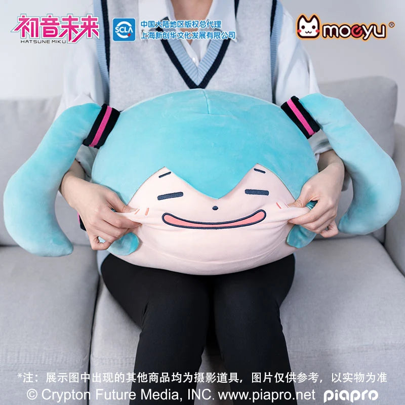 Hatsune Miku - Hatsune Miku Face Pinch Series Pillow Moeyu