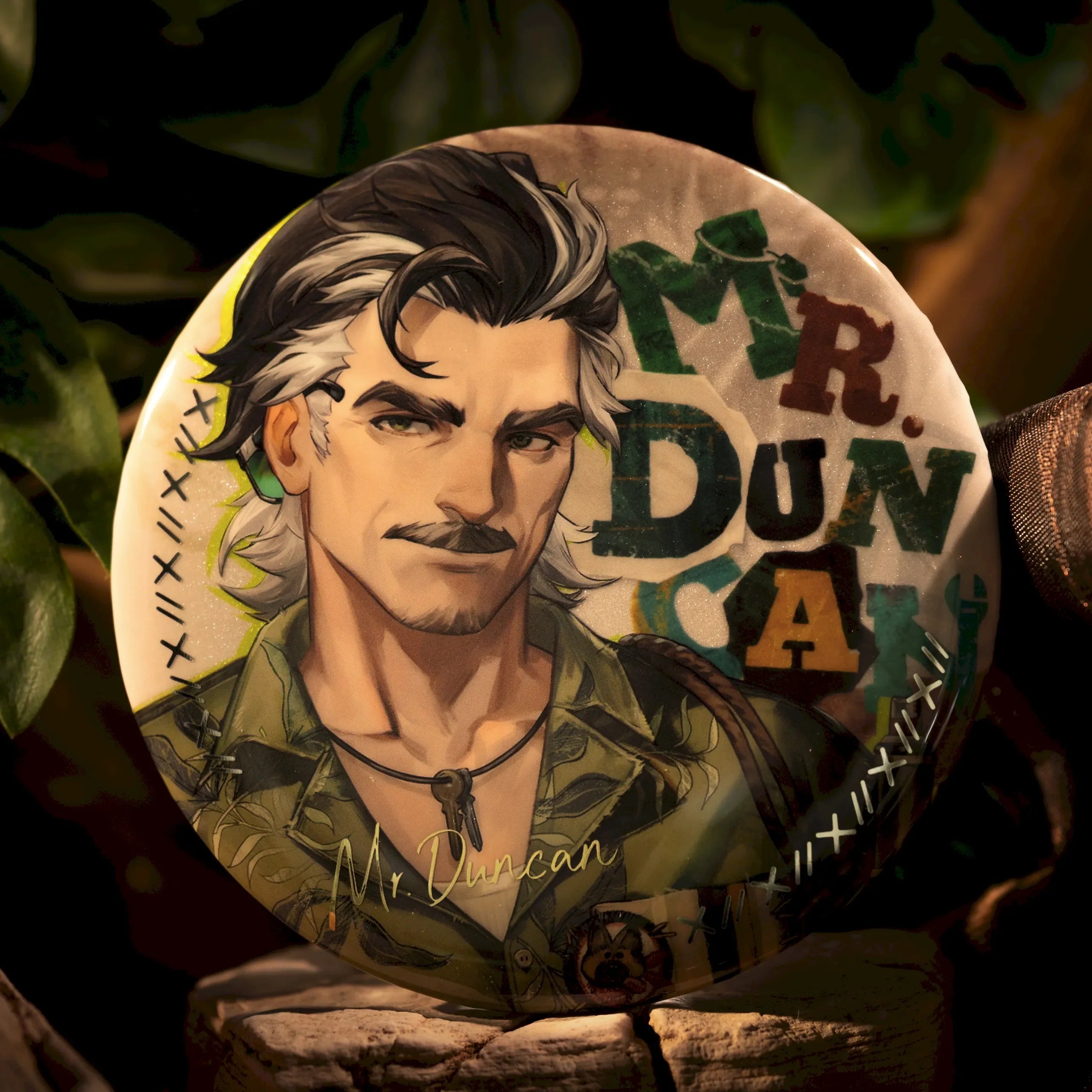 Reverse: 1999 - Bay Farewell To Yesterday Series Character Badge BLUEPOCH